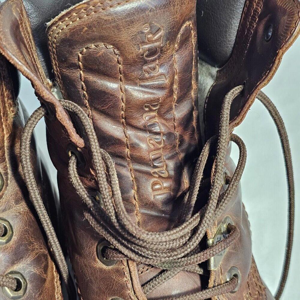 Vintage Panama Jack Brown Leather Ankle Boots Women's EU Size 38 US 7 - Picture 8 of 12